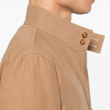Giacca Paribet con zip in marrone Lardini - uomo 