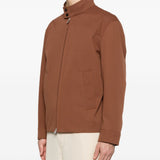 Giacca Paribet con zip in marrone Lardini - uomo 