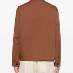 Giacca Paribet con zip in marrone Lardini - uomo 