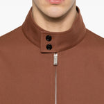 Giacca Paribet con zip in marrone Lardini - uomo 