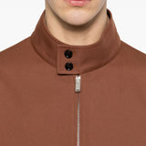 Giacca Paribet con zip in marrone Lardini - uomo 