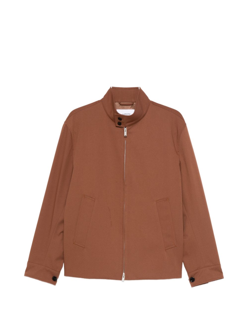 Giacca Paribet con zip in marrone Lardini - uomo 