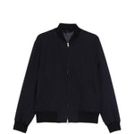 Bomber con zip in blu navy Lardini - uomo 
