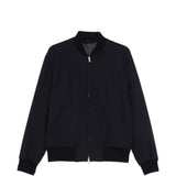 Bomber con zip in blu navy Lardini - uomo 