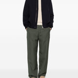 Bomber con zip in blu navy Lardini - uomo 