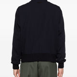 Bomber con zip in blu navy Lardini - uomo 