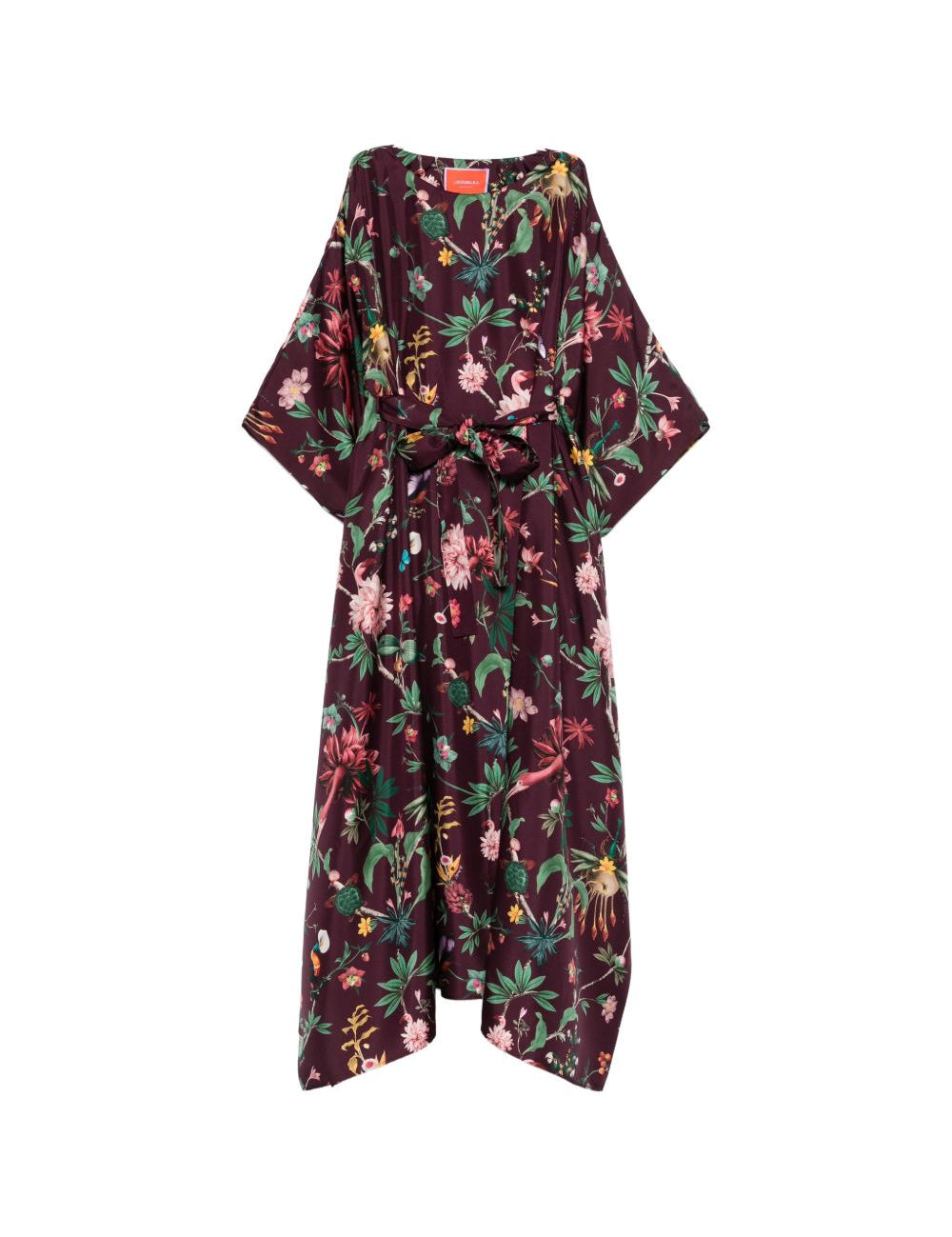 Chemisier midi a fiori in viola La Double J - donna 