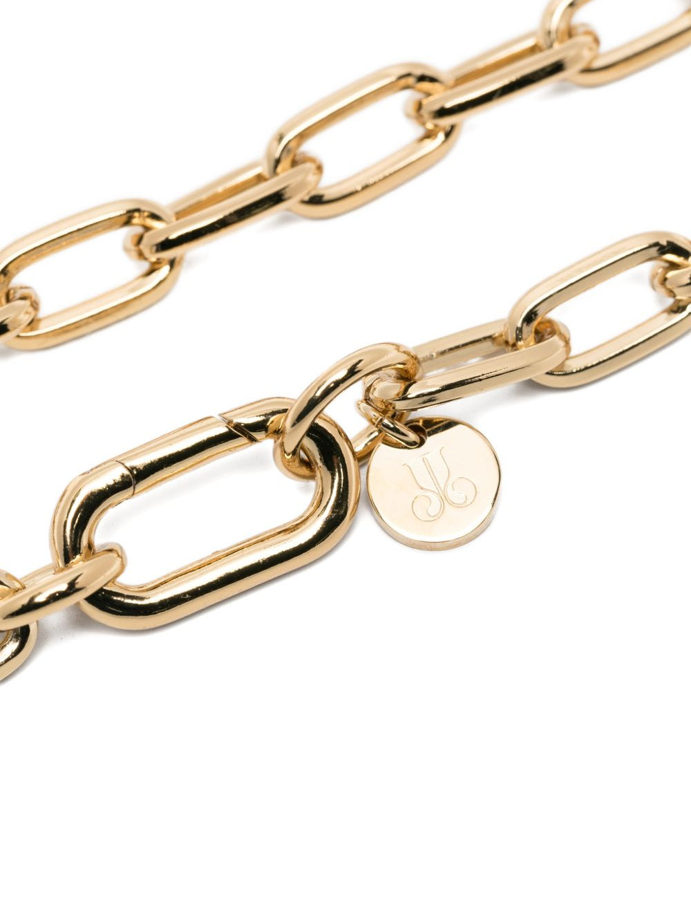 Collana con pendente in ametista portale in oro La double j - donna 