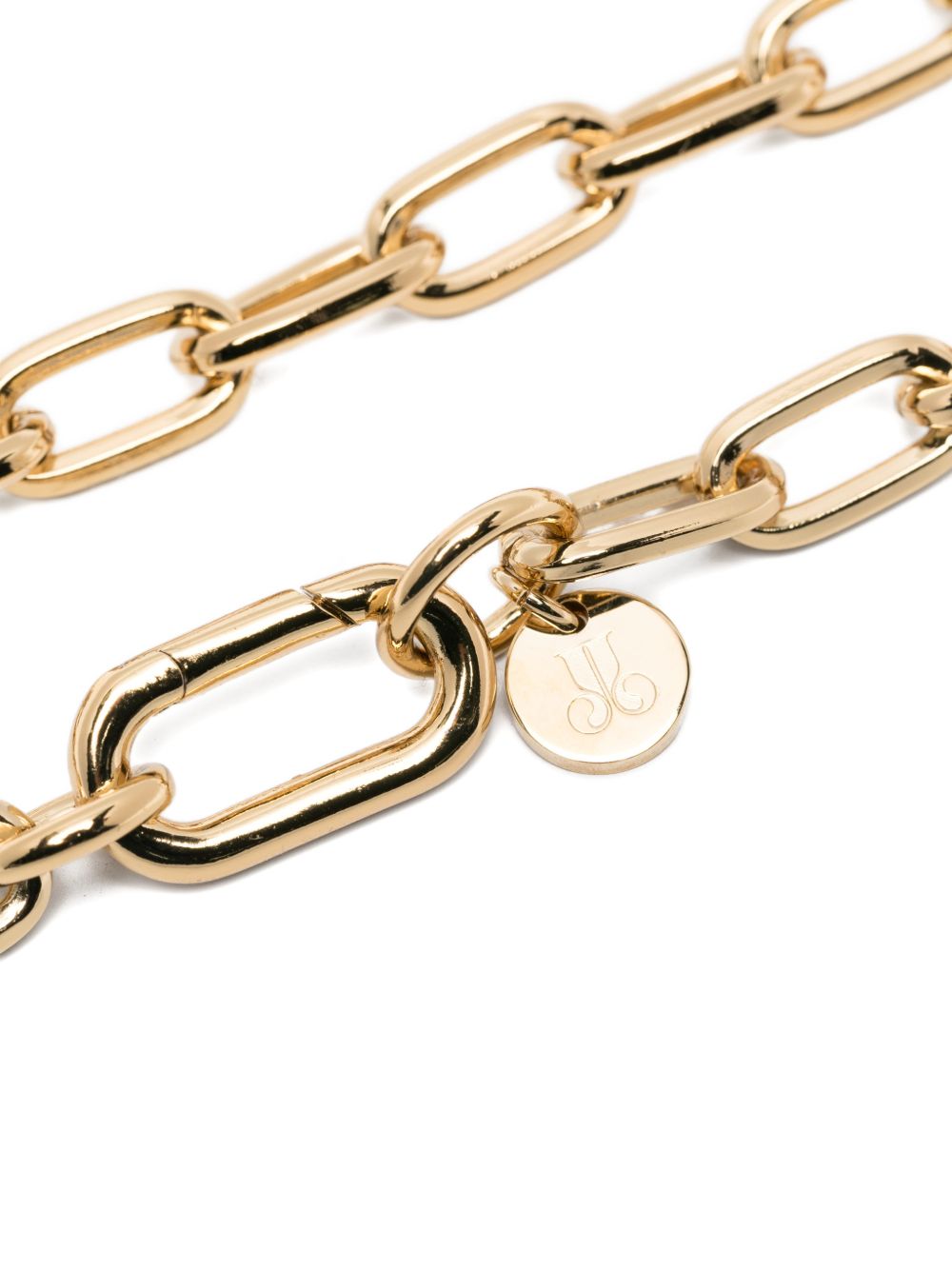 Collana con pendente in ametista portale in oro La double j - donna 