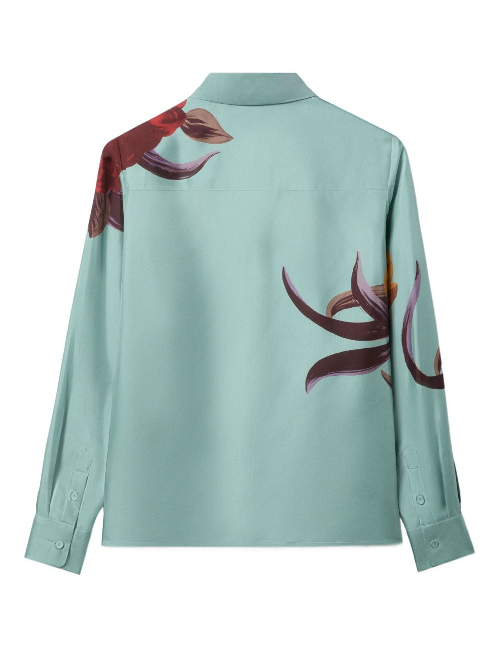Camicia a fiori in azzurro La double j - donna 