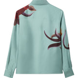 Camicia a fiori in azzurro La double j - donna 