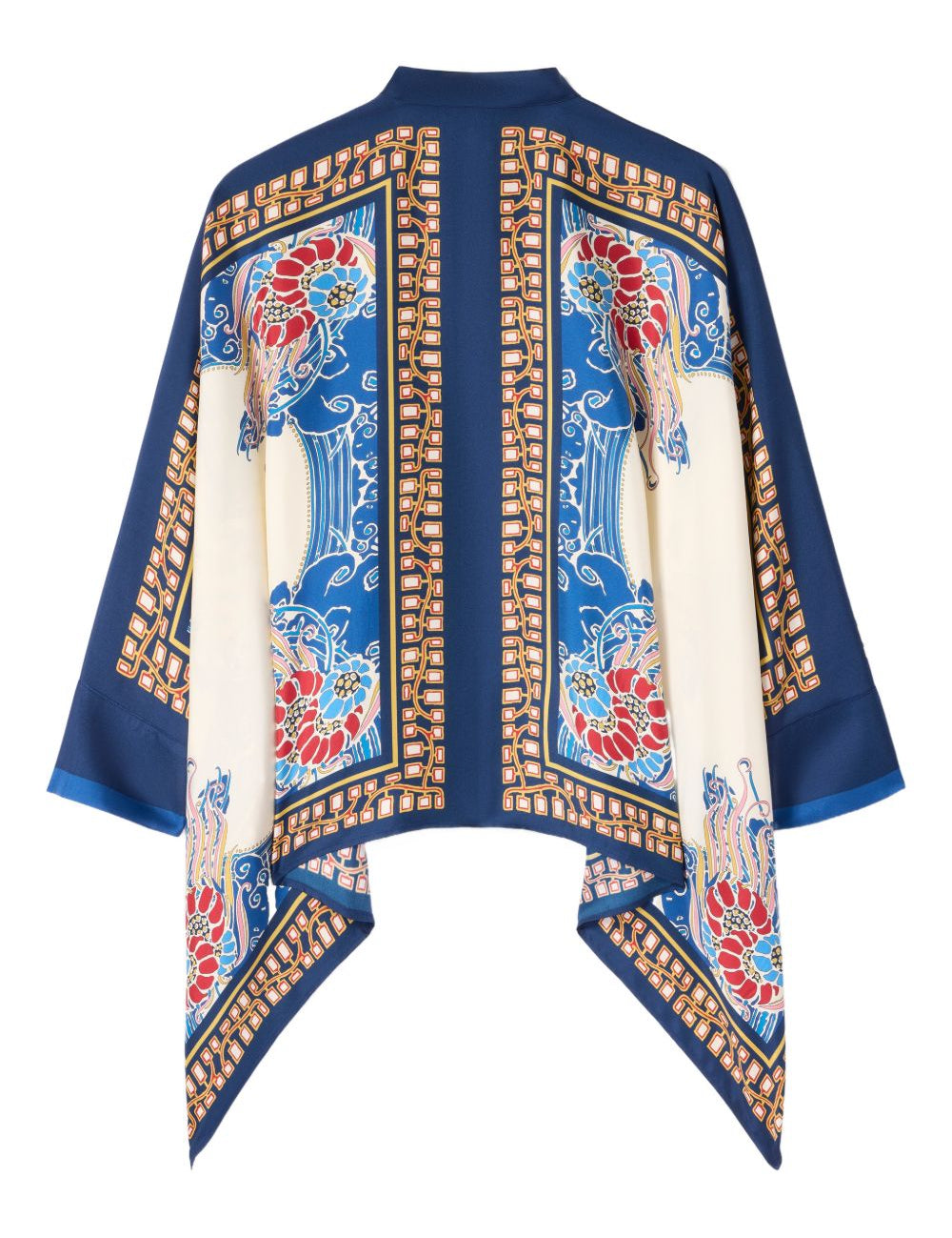 Camicia Foulard a fiori in blu La double j - donna 