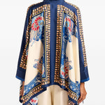 Camicia Foulard a fiori in blu La double j - donna 