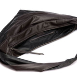 Borsa a spalla scarf in marrone Lemaire - unisex 