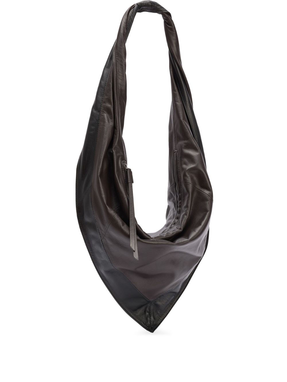 Borsa a spalla scarf in marrone Lemaire - unisex 