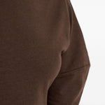 Abito midi con nodo in vita marrone Lemaire - donna 
