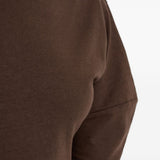 Abito midi con nodo in vita marrone Lemaire - donna 