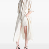 Abito midi con cintura in avorio LEMAIRE  - donna 