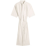 Abito midi con cintura in avorio LEMAIRE  - donna 
