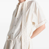 Abito midi con cintura in avorio LEMAIRE  - donna 