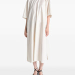 Abito midi con cintura in avorio LEMAIRE  - donna 