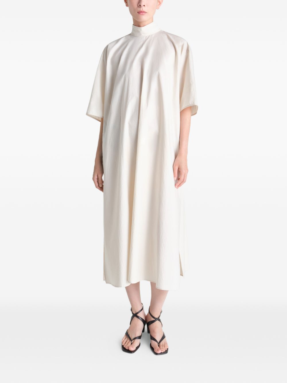 Abito midi con cintura in avorio LEMAIRE  - donna 