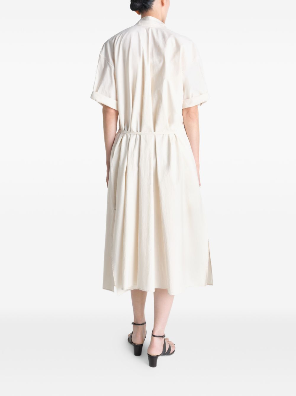 Abito midi con cintura in avorio LEMAIRE  - donna 