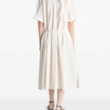 Abito midi con cintura in avorio LEMAIRE  - donna 