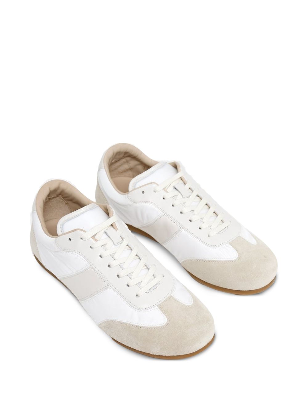 Sneakers soft runner in bianco Lemaire - uomo 