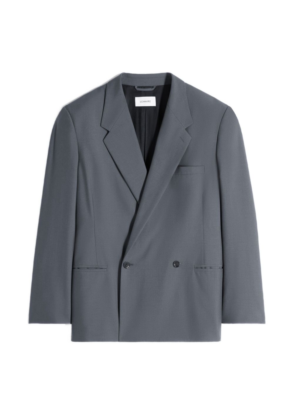 Giacca sartoriale doppiopetto in grigio Lemaire - donna 