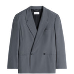 Giacca sartoriale doppiopetto in grigio Lemaire - donna 