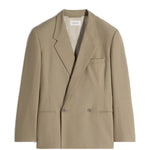Giacca sartoriale doppiopetto in beige Lemaire - donna 