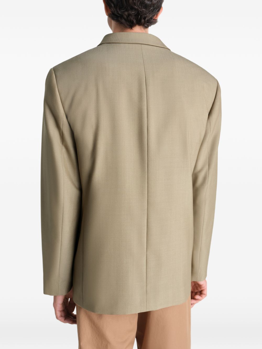 Giacca sartoriale doppiopetto in beige Lemaire - donna 