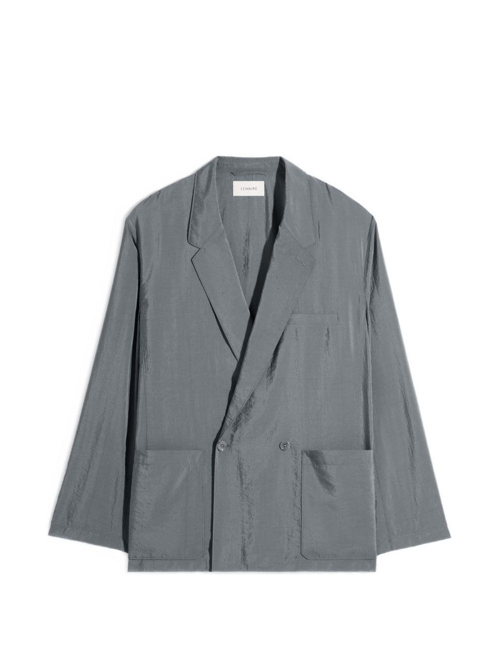Giacca doppiopetto Soft in grigio Lemaire - uomo 