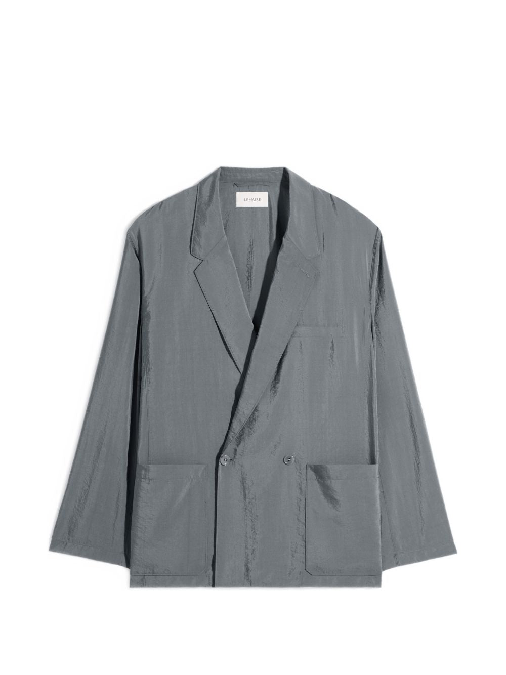 Giacca doppiopetto Soft in grigio Lemaire - uomo 