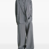 Giacca doppiopetto Soft in grigio Lemaire - uomo 