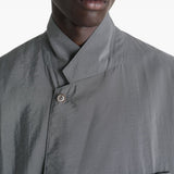 Giacca doppiopetto Soft in grigio Lemaire - uomo 