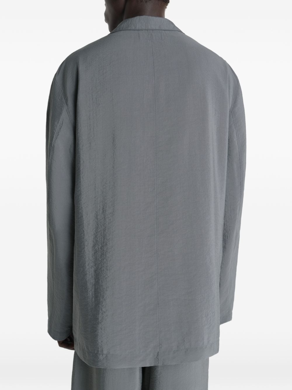 Giacca doppiopetto Soft in grigio Lemaire - uomo 