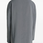Giacca doppiopetto Soft in grigio Lemaire - uomo 