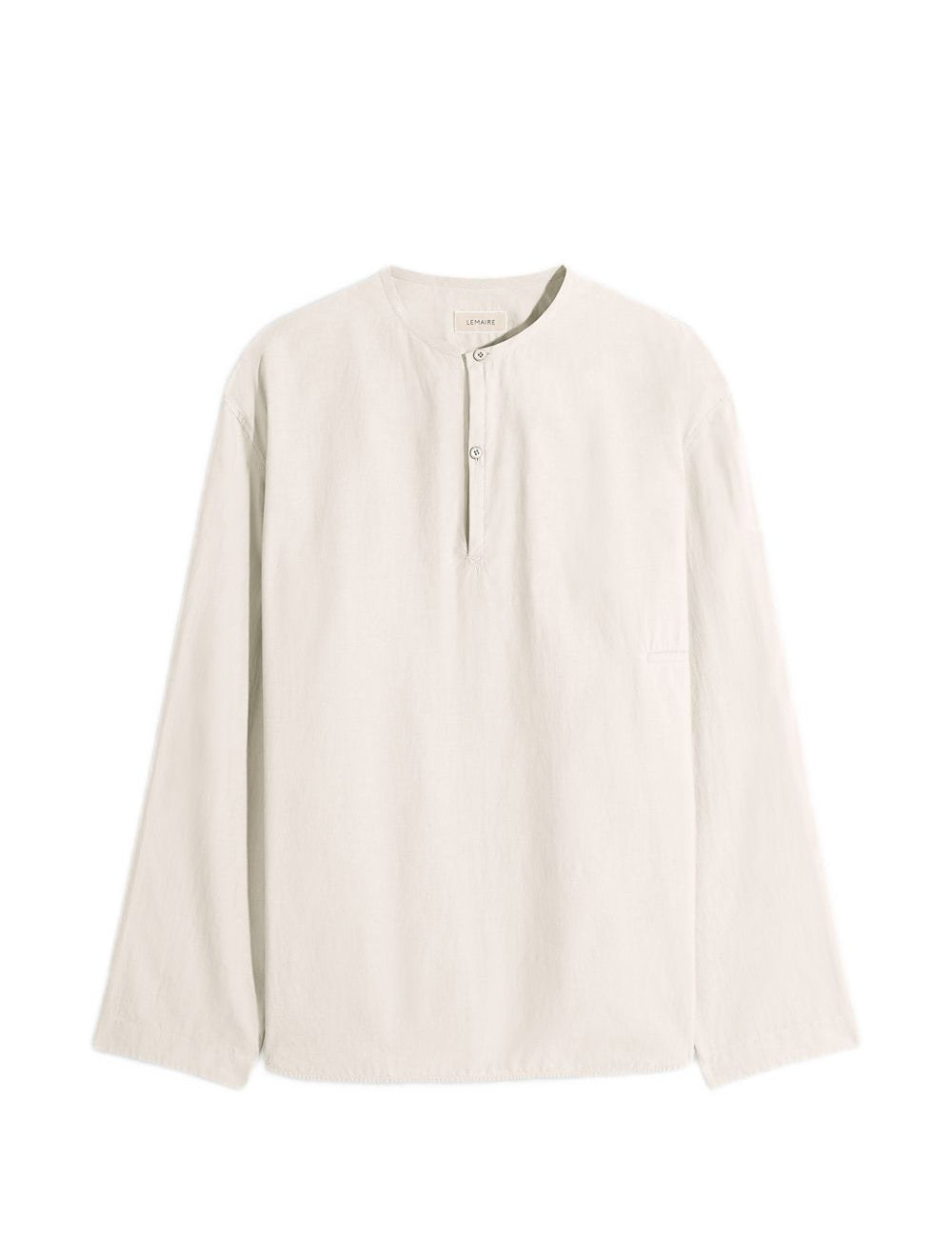 Camicia manice lunghe in beige Lemaire - uomo 