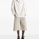 Camicia manice lunghe in beige Lemaire - uomo 