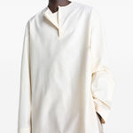 Camicia manice lunghe in beige Lemaire - uomo 