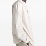 Camicia manice lunghe in beige Lemaire - uomo 