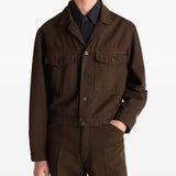 Giacca con tasche in marrone LEMAIRE - uomo 