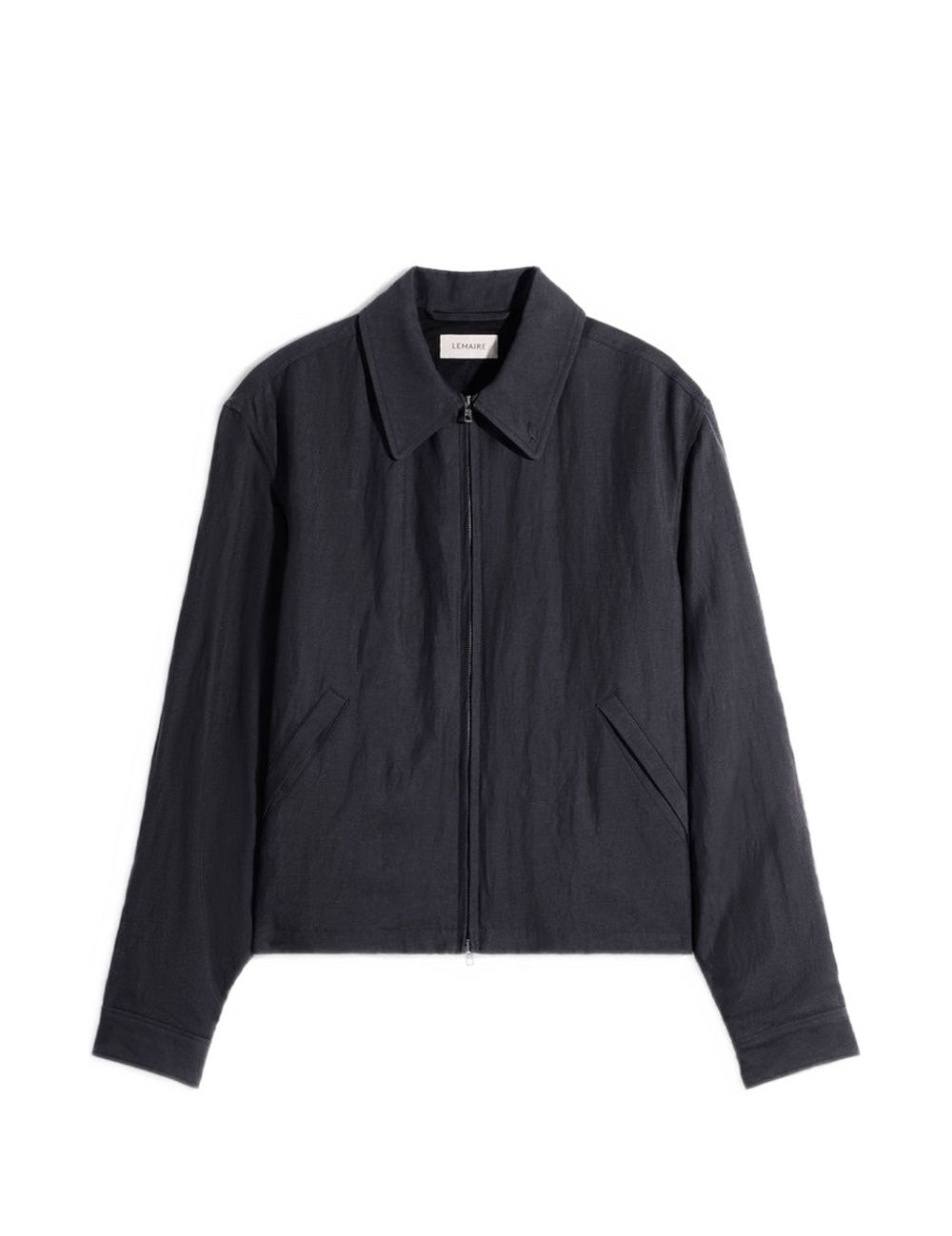 Giacca camicia con zip in blu LEMAIRE - uomo 