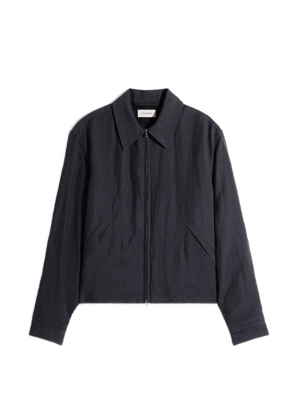 Giacca camicia con zip in blu LEMAIRE - uomo 
