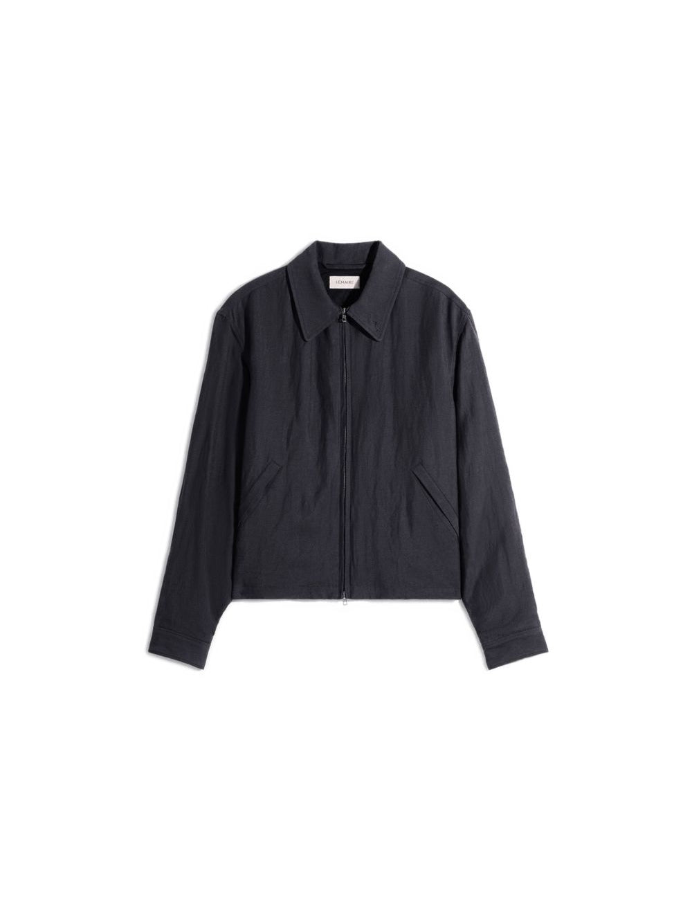 Giacca camicia con zip in blu LEMAIRE - uomo 