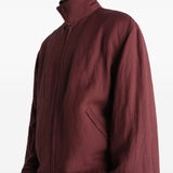 Giacca con zip in borgogna LEMAIRE - uomo 
