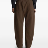 Denim carrot con tasche in marrone Lemaire - uomo 