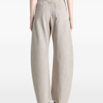 Jeans gamba ampia in beige e grigio LEMAIRE  - donna 